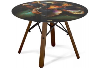 Sheffilton SHT-S70/ТТ32 60 (темный орех/черный муар/ночной цветок)