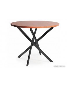 Кухонный стол Signal AGIS 90 (орех/черный)