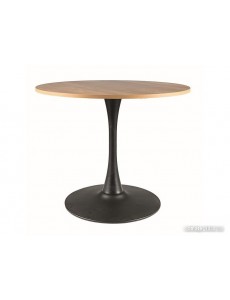 Кухонный стол Signal AMADEO II 90 (дуб/черный мат)