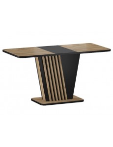 Кухонный стол Signal NEVIO раскладной 125 (дуб артизан/черный)