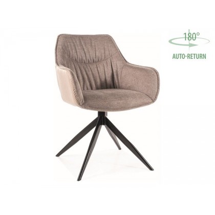 Стул Signal Sempre Brego 34/Buffalo 01 (бежевый/черный)