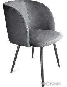 Стул с подлокотниками Sheffilton SHT-ST33/S95-1 (угольно-серый/черный муар)