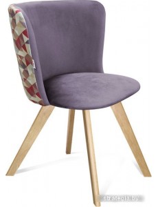 Стул Sheffilton SHT-ST36-4/S39 (сумеречная орхидея/прозрачный лак)