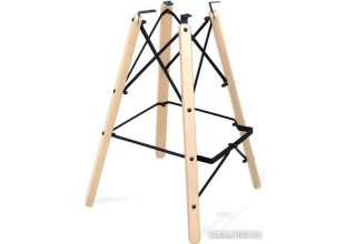 Стул с подлокотниками Sheffilton SHT-ST33/S80 (угольно-серый/прозрачный лак/черный)