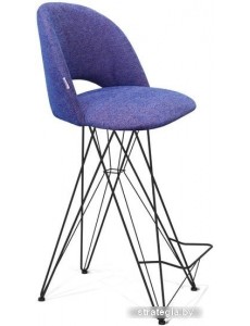 Стул Sheffilton SHT-ST34/S66 (синий мираж/черный муар)