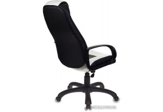 Кресло Бюрократ VIKING-8/WH+BLACK (белый/черный)