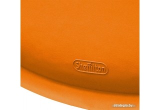 Стул Sheffilton SHT-S75 (оранжевый/хром лак)