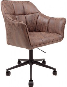 Кресло AksHome Barren (винтажный коричневый/черный)