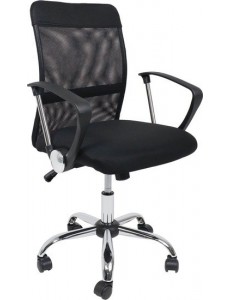 Кресло AksHome Aria light Eco (черный/сетка черный)
