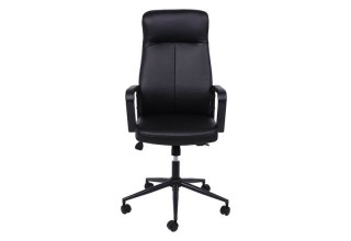 Кресло AksHome Edison (кожзам, черный)