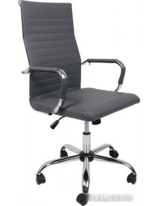 Кресло AksHome Elegance light Eco (серый)