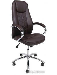 Кресло AksHome Kapral Eco (коричневый)