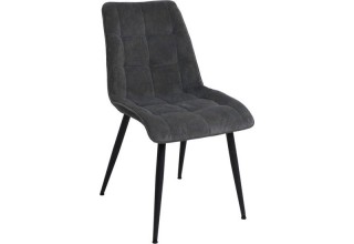 Стул AksHome Fred New (серый вельвет/черный)