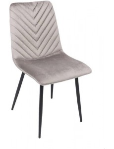 Стул AksHome Violin (бежевый велюр/черный)