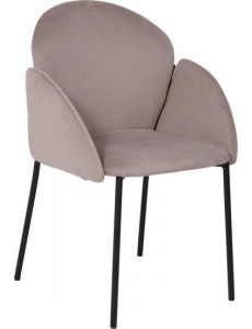 Стул Listvig Remi (капучино velutto 08/черный)