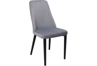 Стул Listvig Лотус R (светло-серый camaRo 09/черный)