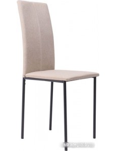 Стул Listvig Слим (ткань кремовый tesla cream/черный)