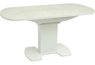 Аврора Корсика фотопечать 120-151.5x80 (мрамор бежевый) 6/белый матовый)