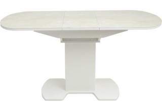 Аврора Корсика фотопечать 120-151.5x80 (мрамор бежевый) 6/белый матовый)