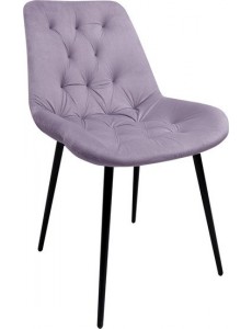 Стул Алвест Av 435 (сливовый бархат/черный)