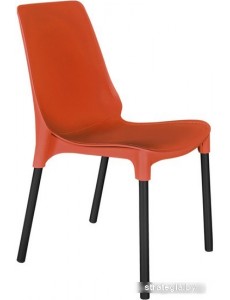 Стул Sheffilton SHT-S75 (красный/черный муар)