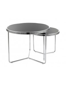 Журнальный столик Signal Salva (черный/хром)