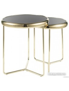 Журнальный столик Signal Scarlet II (черный/золотой)