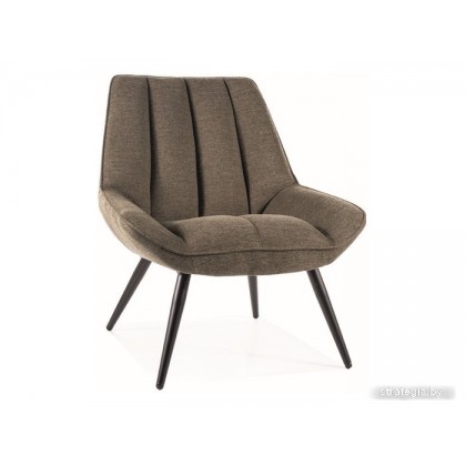 Интерьерное кресло Signal Cella Brego 77 (оливковый/черный)