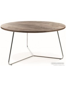 Журнальный столик Signal Alta A (орех/хром)