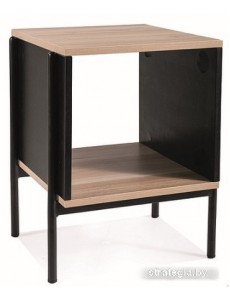 Журнальный столик Signal Karina B (дуб/черный мат)