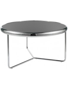 Журнальный столик Signal Scarlet (черный/хром)