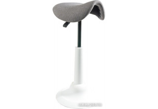 Chair Meister Saddle (пластик белый/ткань серая)