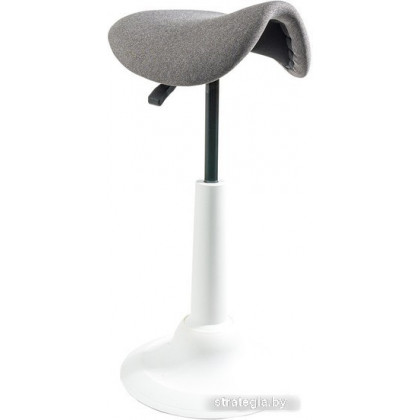 Chair Meister Saddle (пластик белый/ткань серая)