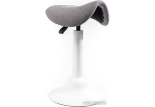 Chair Meister Saddle (пластик белый/ткань серая)