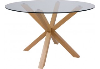 AksHome Dolce new 104573 (стекло/дуб натуральный)