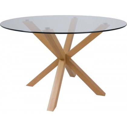 AksHome Dolce new 104573 (стекло/дуб натуральный)