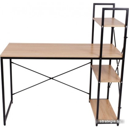 AksHome Onyx 80047 (светлый дуб/черный металл)