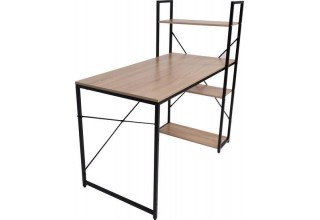 AksHome Onyx 80047 (светлый дуб/черный металл)