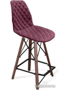 Стул Sheffilton SHT-ST29-C12/S80-1 (ежевичное вино/темный орех/черный)