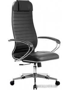 Кресло Metta SU-1-BK Комплект 6, Ch пр/сечен (пластиковые ролики, черный)