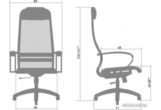 Metta SU-1-BK Комплект 6, Pl тр/сечен (пластиковые ролики, бежевый)