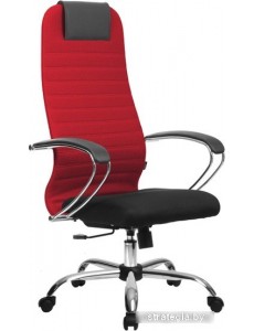 Кресло Metta SU-BK-10 CH (красный/черный)