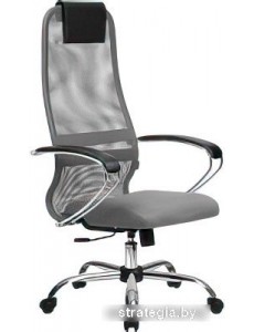 Кресло Metta SU-BK-8 CH (светло-серый)