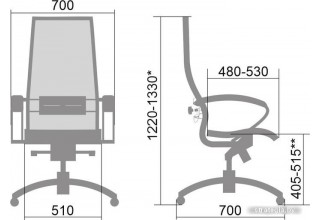 Metta Samurai Lux (черный)