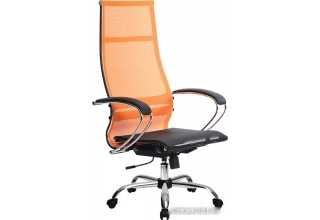 Кресло Metta SK-1-BK Комплект 7, Ch ов/сечен (пластиковые ролики, оранжевый)