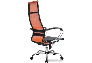 Кресло Metta SK-1-BK Комплект 7, Ch ов/сечен (пластиковые ролики, оранжевый)
