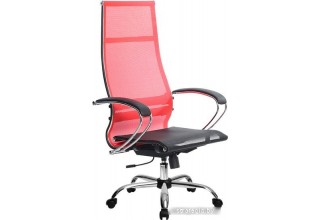 Кресло Metta SK-1-BK Комплект 7, Ch ов/сечен (резиновые ролики, красный)
