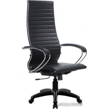 Кресло Metta SK-1-BK Комплект 8, Pl тр/сечен (резиновые ролики, черный)