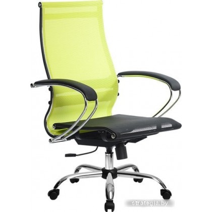Кресло Metta SK-2-BK Комплект 9, Ch ов/сечен (резиновые ролики, лайм)