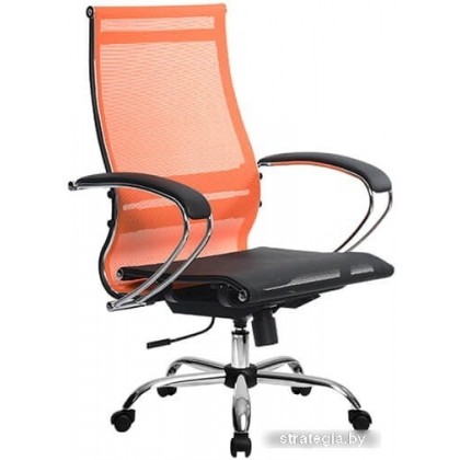 Кресло Metta SK-2-BK Комплект 9, Ch ов/сечен (резиновые ролики, оранжевый)